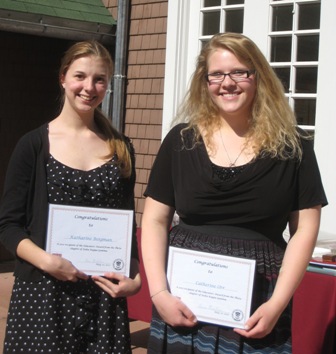 2012 Scholarship recipients